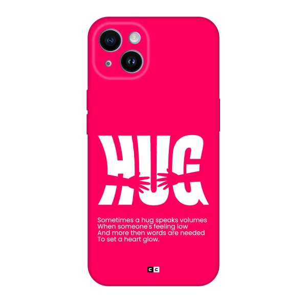 Hug Speaks Back Case for iPhone 14